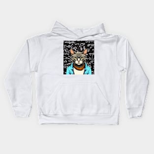 Einstein Smart Cat Kids Hoodie